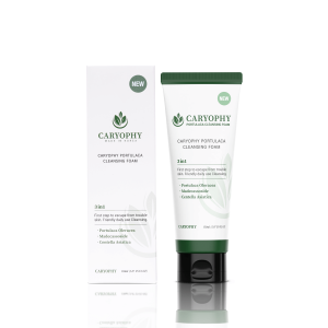 Caryophy Portulaca Cleansing Foam 150ml – DEEP CLEANSING FACIAL CLEANSER 2X DEEPLY, OPTIMAL ACNE PREVENTION